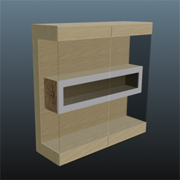 Highboard American Oak