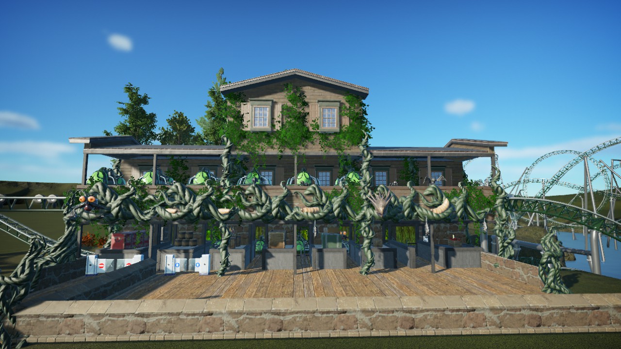 the swamp  coaster ride