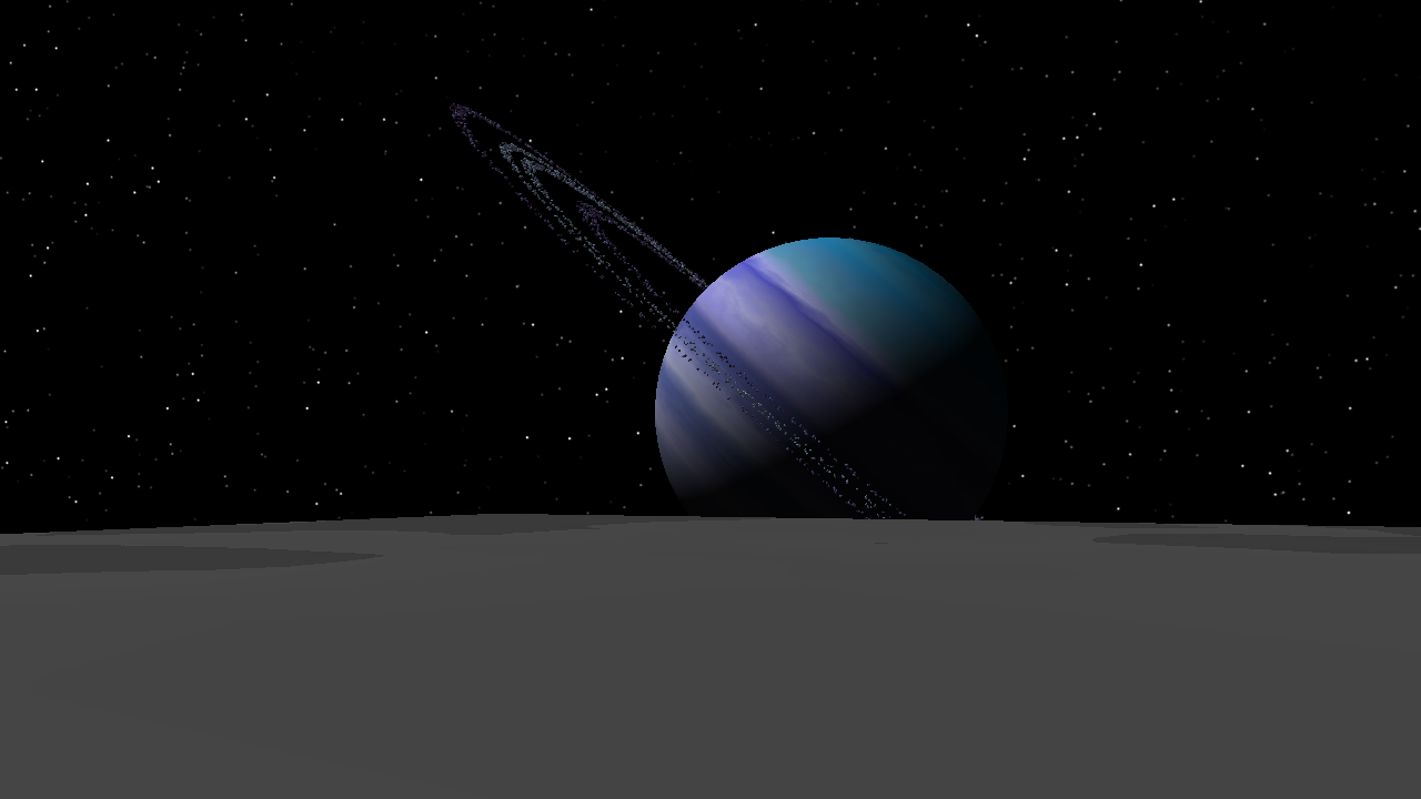Blue gas gian in KSP2 trailer
