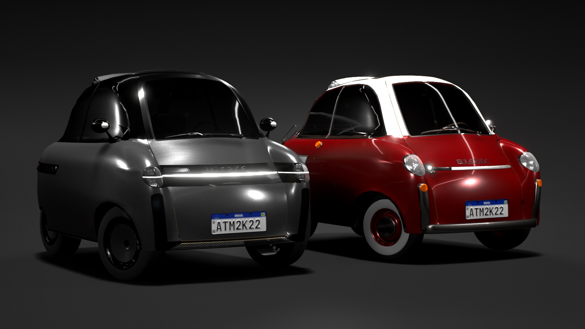 Old Micro Car (1 door, 2 door and UTE)