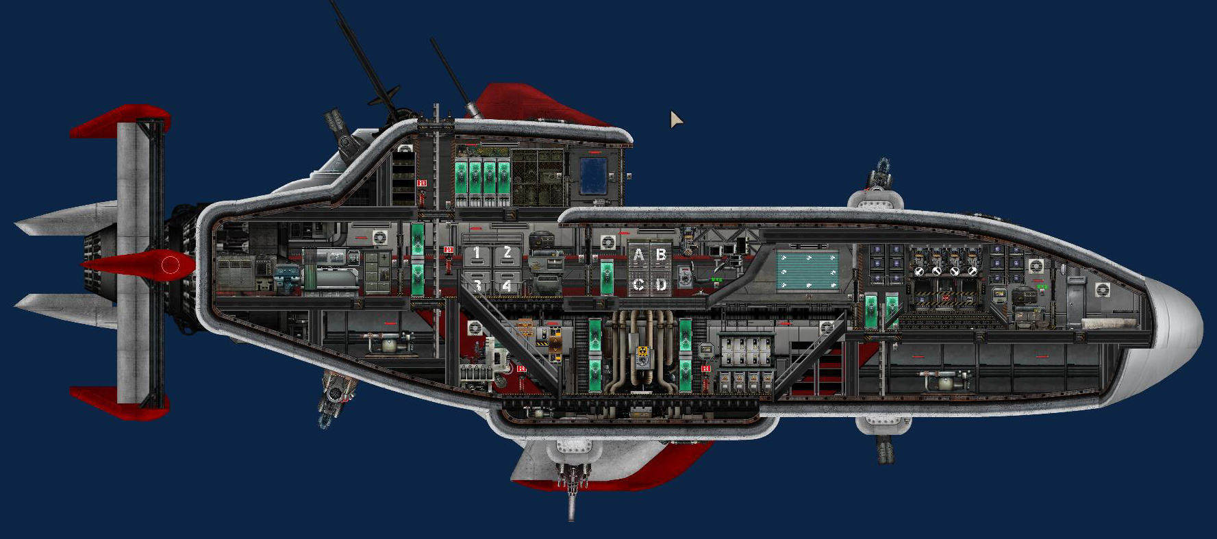 红翼 – Barotrauma Mod