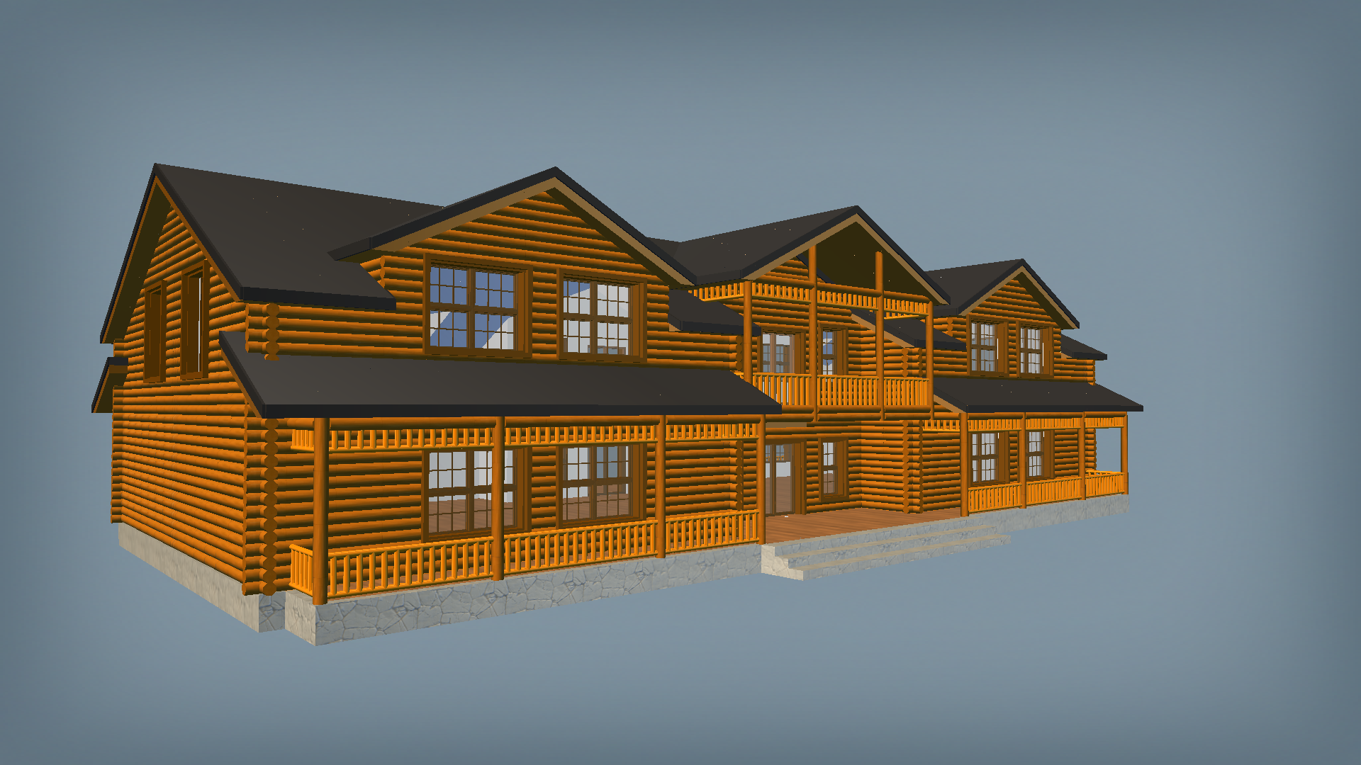 Log House
