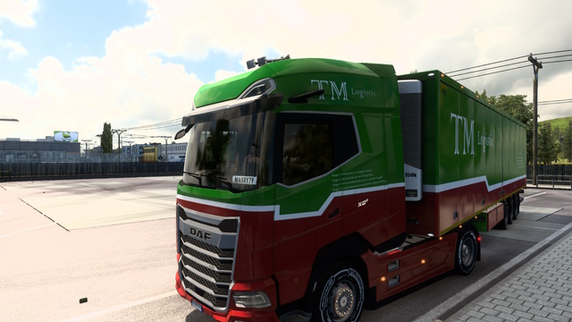 skin DAF XG+ TM logistic by maury79