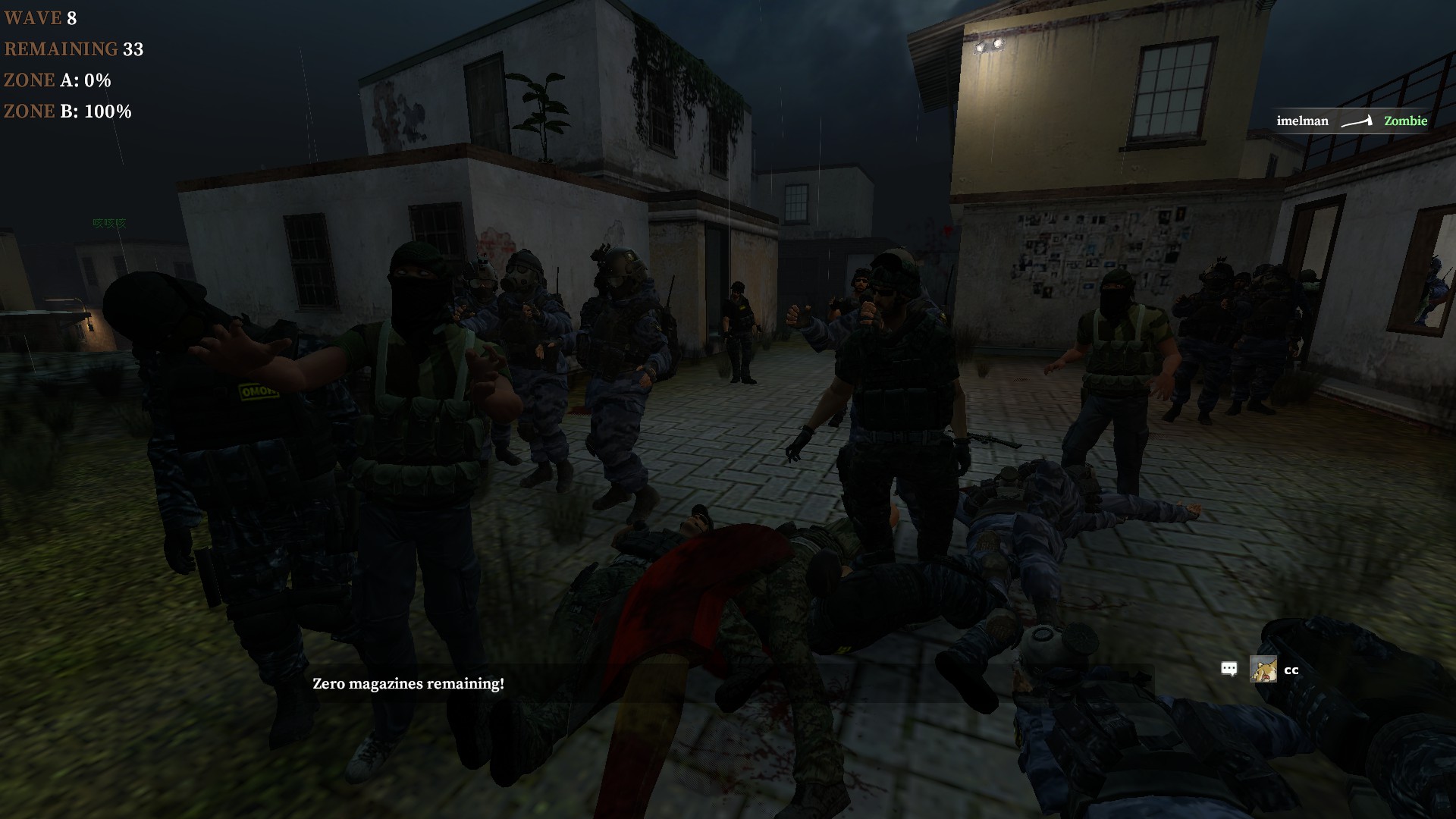 Russian mercs infected