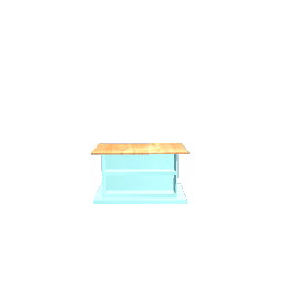 small teal island