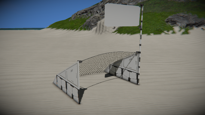 Estival - Beach Soccer Goal w Flag