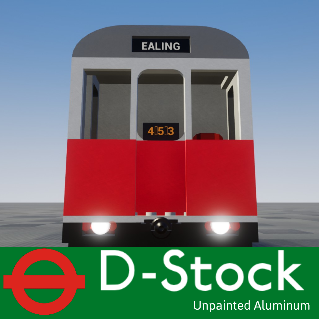 London Underground D Stock Unpainted Aluminum preview