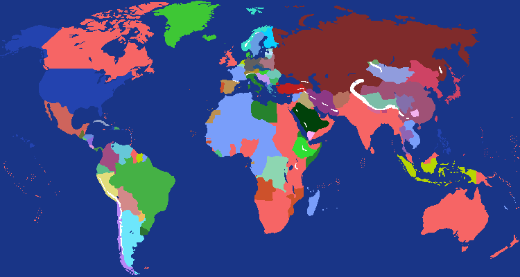 World Map 2 with cities!