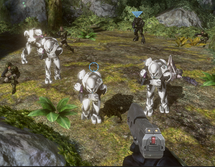 Halo3 generates Marines and elites（生成精英和陆战队）
