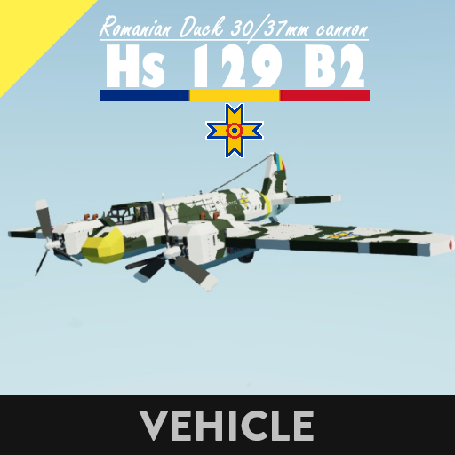 Hs 129 B2 30mm Cannon [Romanian WW2 Winter Camouflage] preview