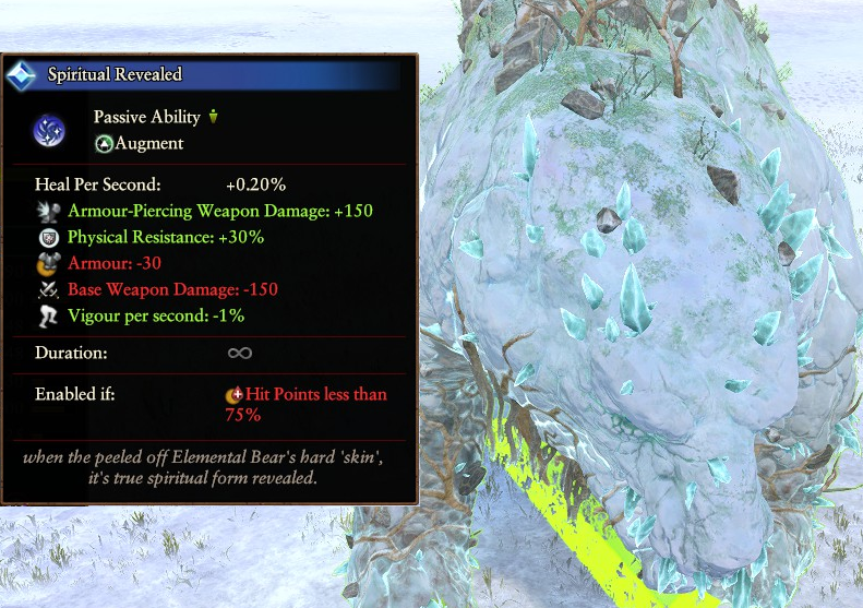 Elemental Bear is Spirit