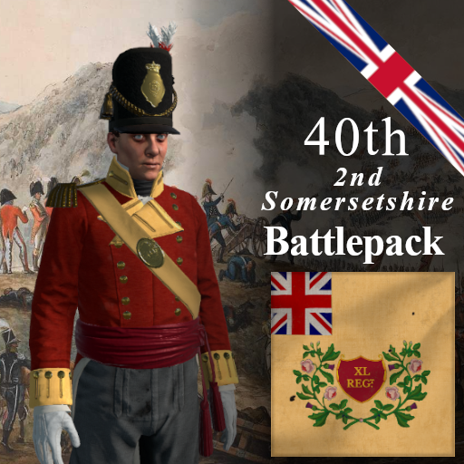 40th (2nd Somersetshire) Battlepack (QRR)