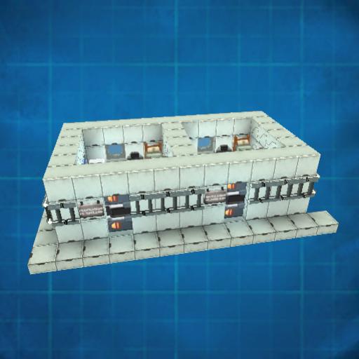 RC pair of sm rooms