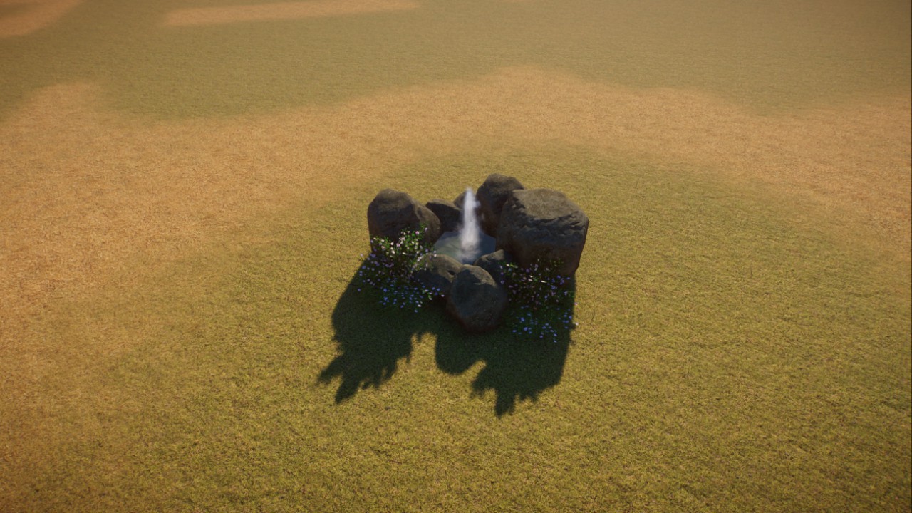 small fountain