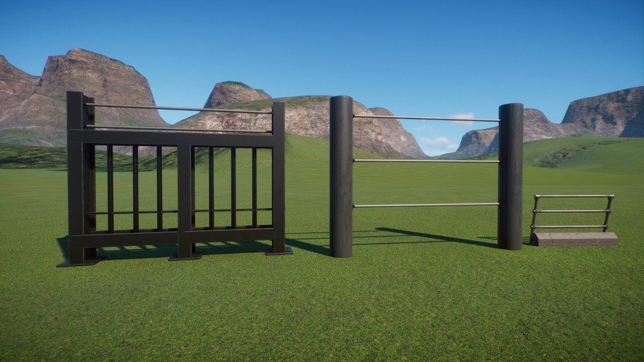 Elephant habitat wall set | by DeLadysigner