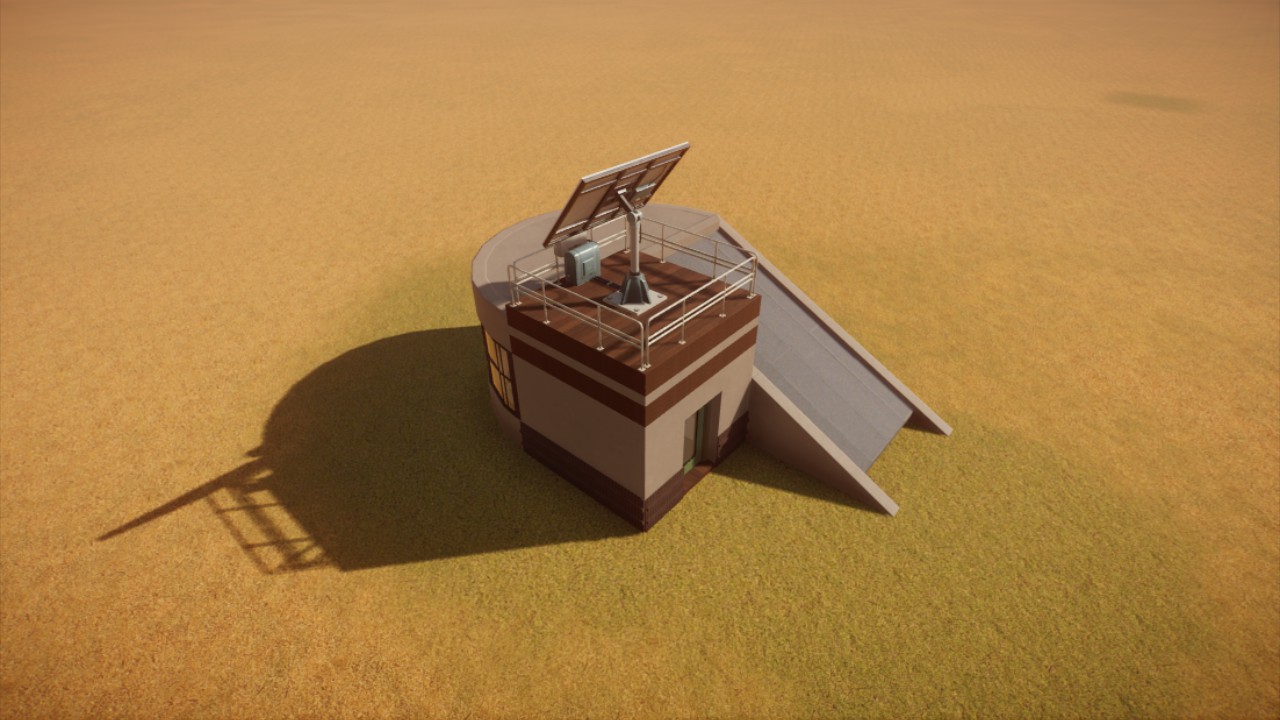 Breeding hut + Solar power