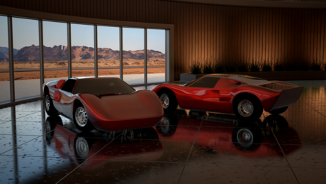 Ford GT40Mk1 and Mk2