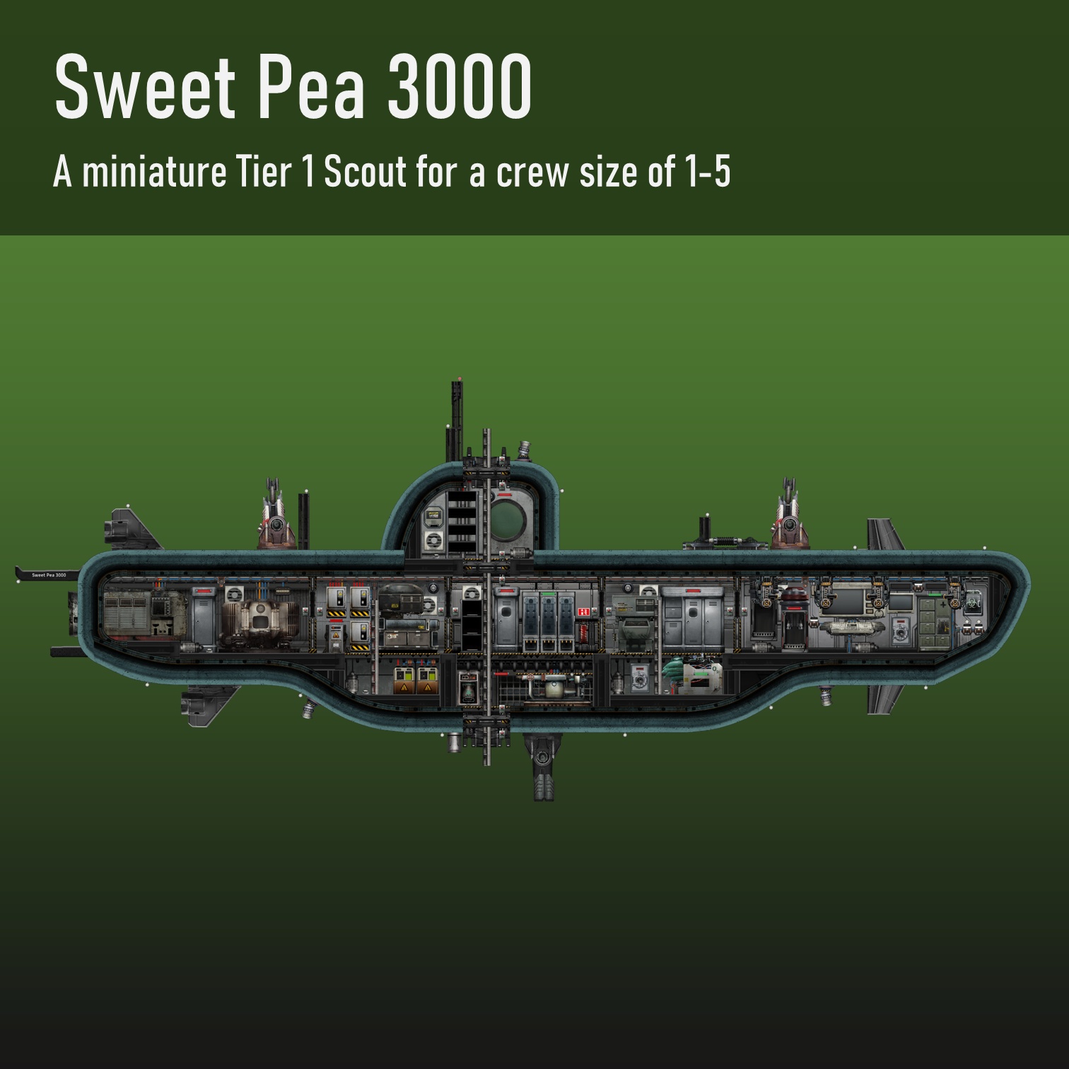 Sweet Pea 3000 – Barotrauma Mod