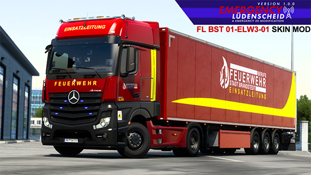 [Emergency Lüdenscheid] FL BST 02-ELW3-01 trailer skin mod