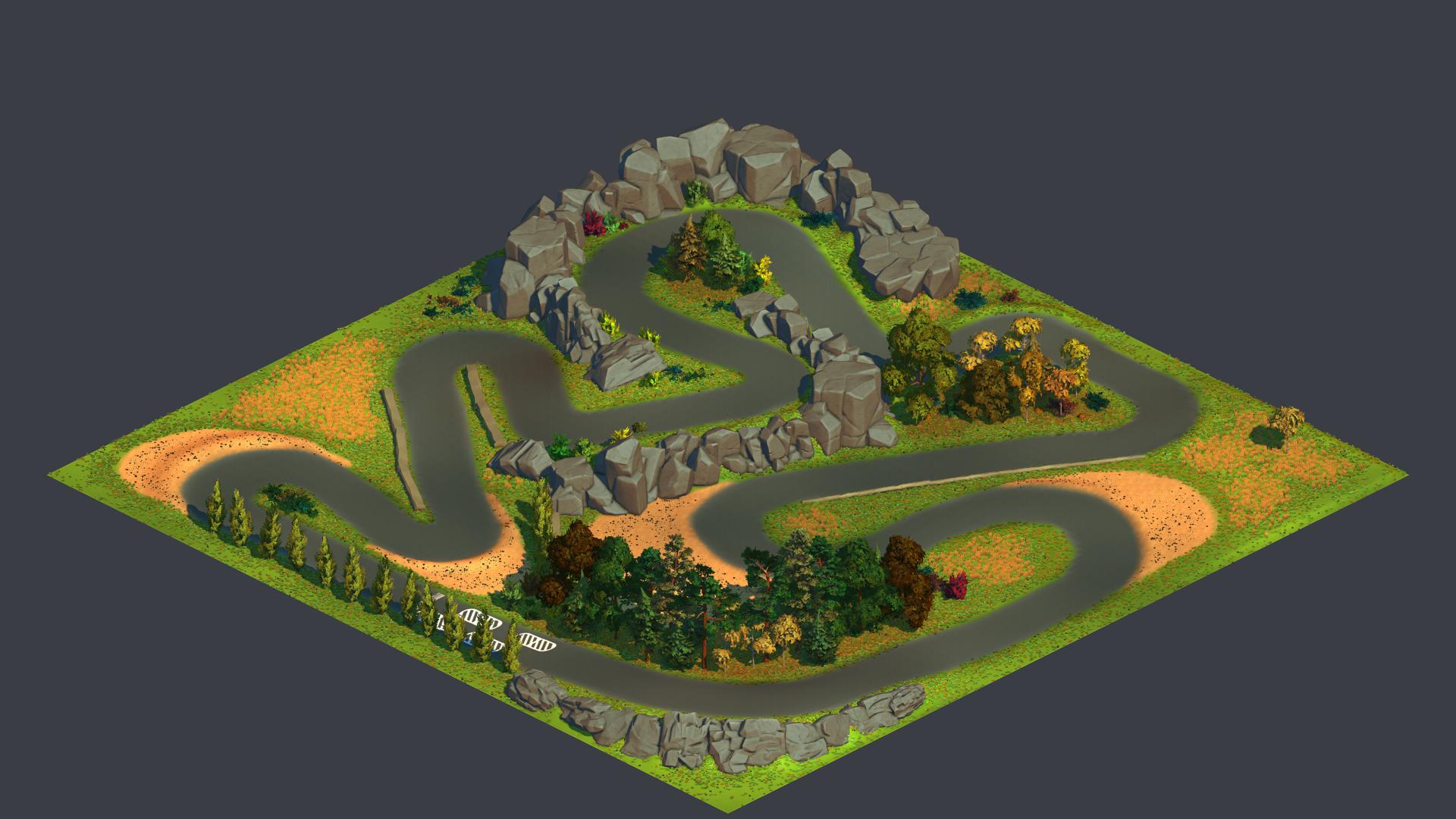 race and drift track toscano.tile