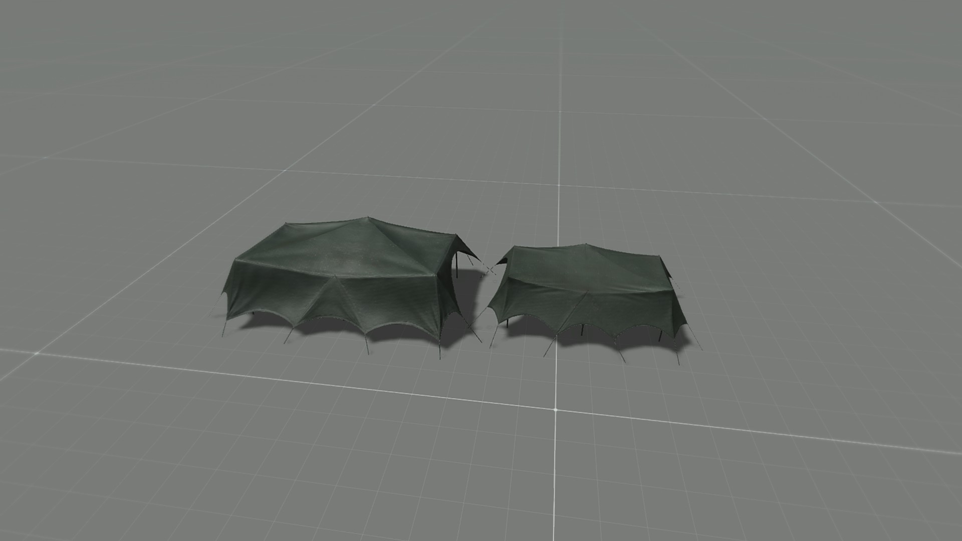 [SP & MP] green tarp / canvas