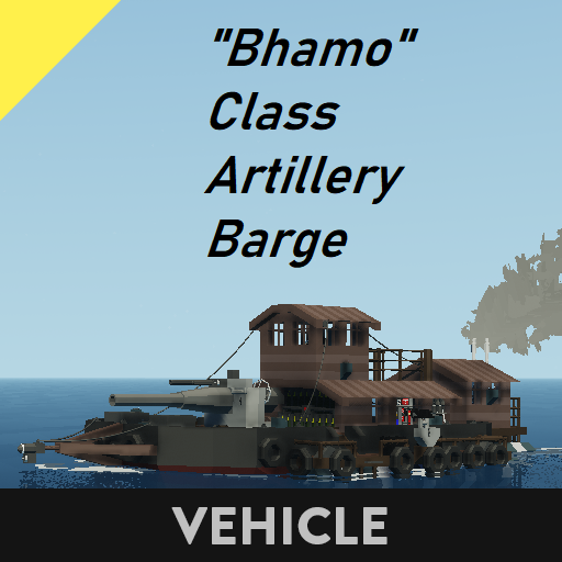 "Bhamo" Class artillery Barge