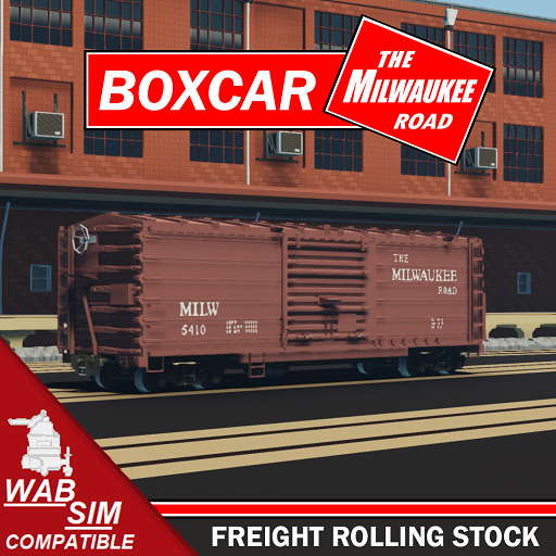 Milwaukee Road Boxcar