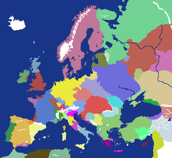 Europe - 1450