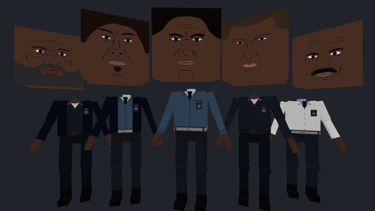 Red Town Police Department Pack 2