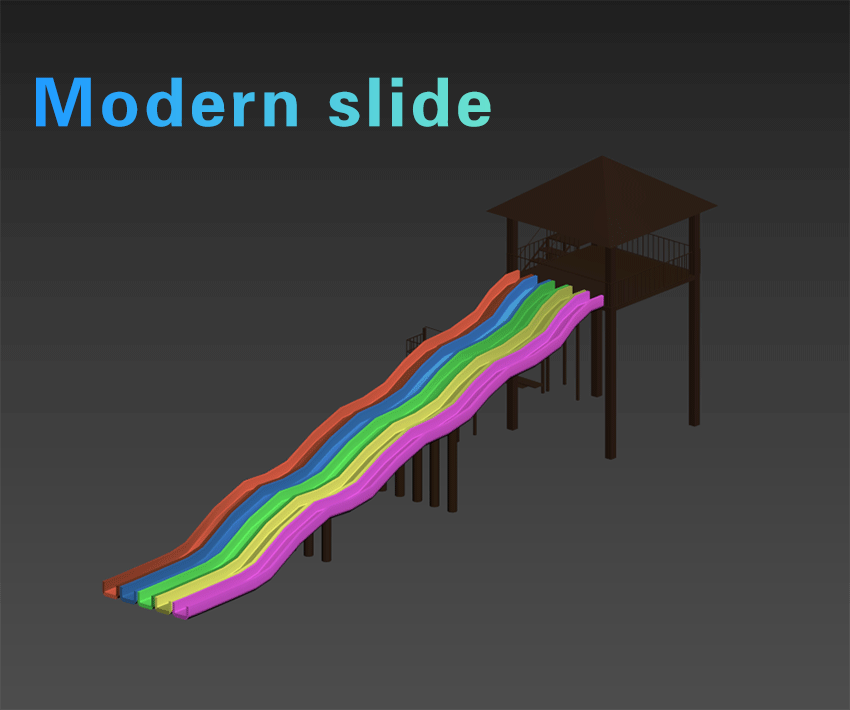 Modern slide