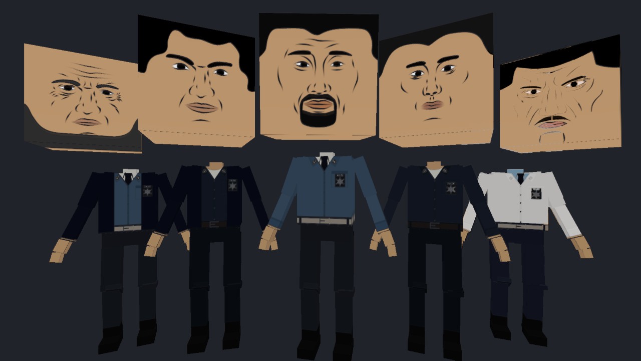 Red Town Police Department Pack 3