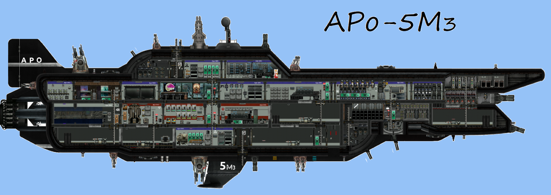 Apo-5M3 – Barotrauma Mod
