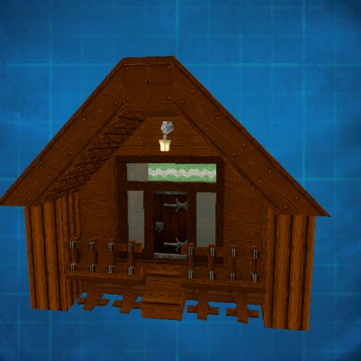 Tiny wooden house