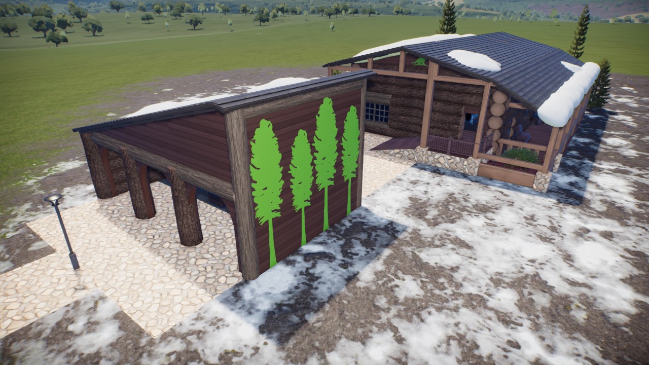 Alpine Resort entrance