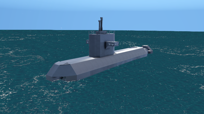 SENB Echo-class Submarine @15 preview