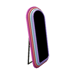 Deep Reflections Mirror- Multicolored