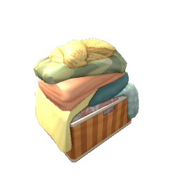 Filled Laundry Basket- V4