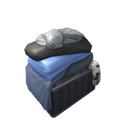 Filled Laundry Basket- V6
