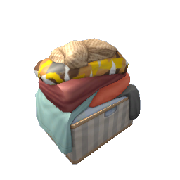 Filled Laundry Basket- V7