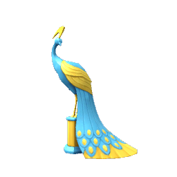 Peacock Sculpture- V3