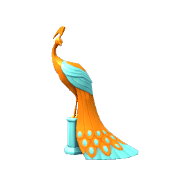 Peacock Sculpture- V4