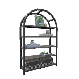 Retro Bookcase- V8