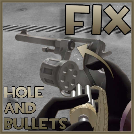 L'Etranger bullets and hole fix