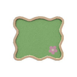 Squiggly Cork Board- V3