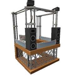 Electromagic DJ Booth- Light Brown