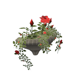 WfS Roses Wall Amphore 01