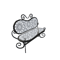 WfS Garden Bench dark