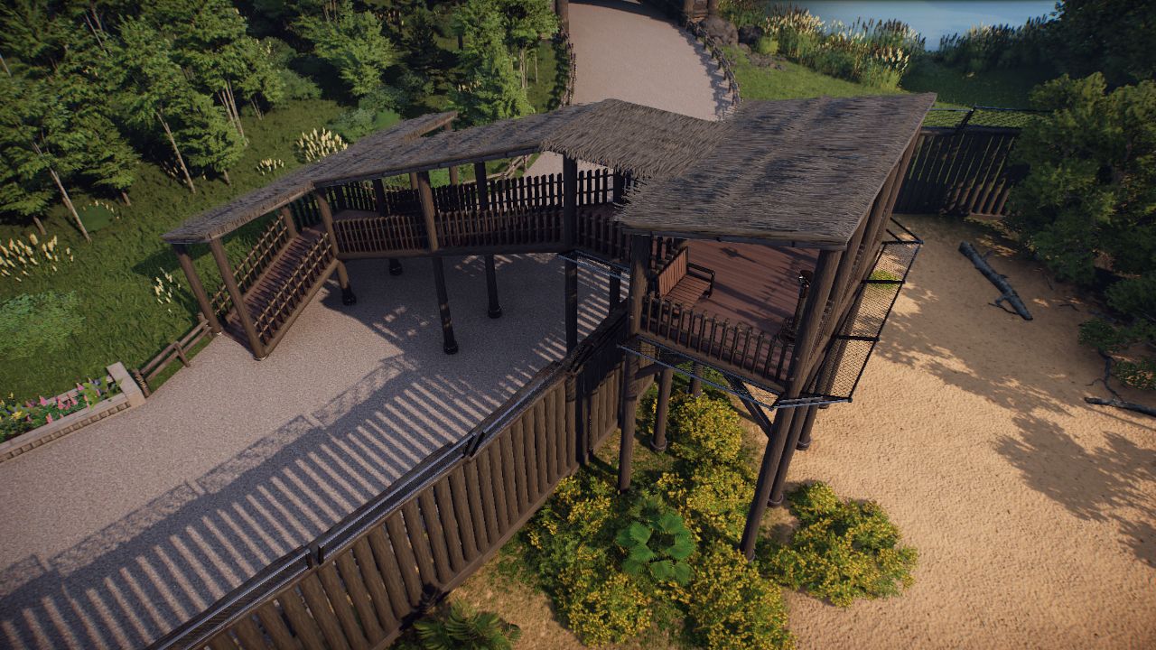 Path-Bridging Wooden Viewer