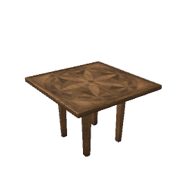 WfS OldTime Dining Table 2 redwood