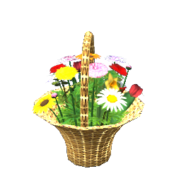 WfS Garden Basket Flowers 1